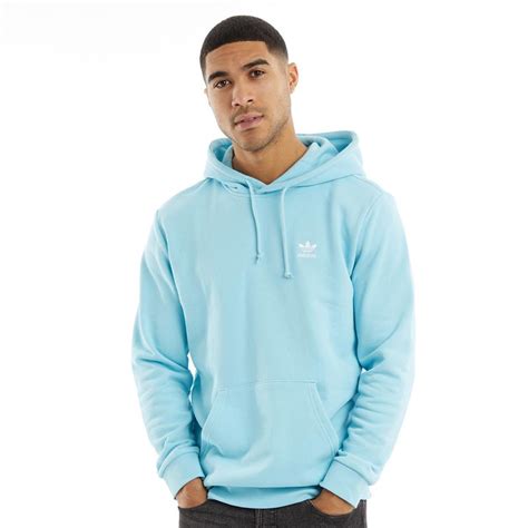 adidas hoodie blauw wit|adidas heren hoodie.